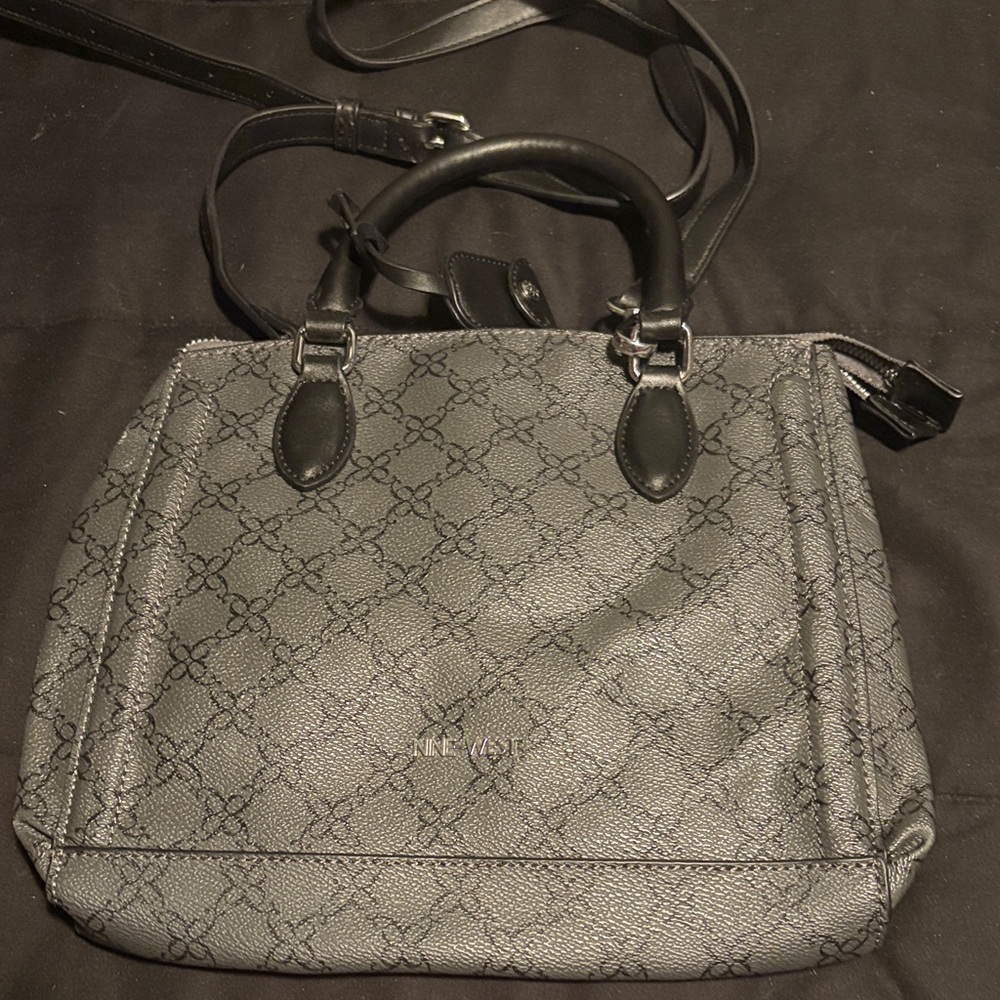 Elegant Nine West Black Handbag